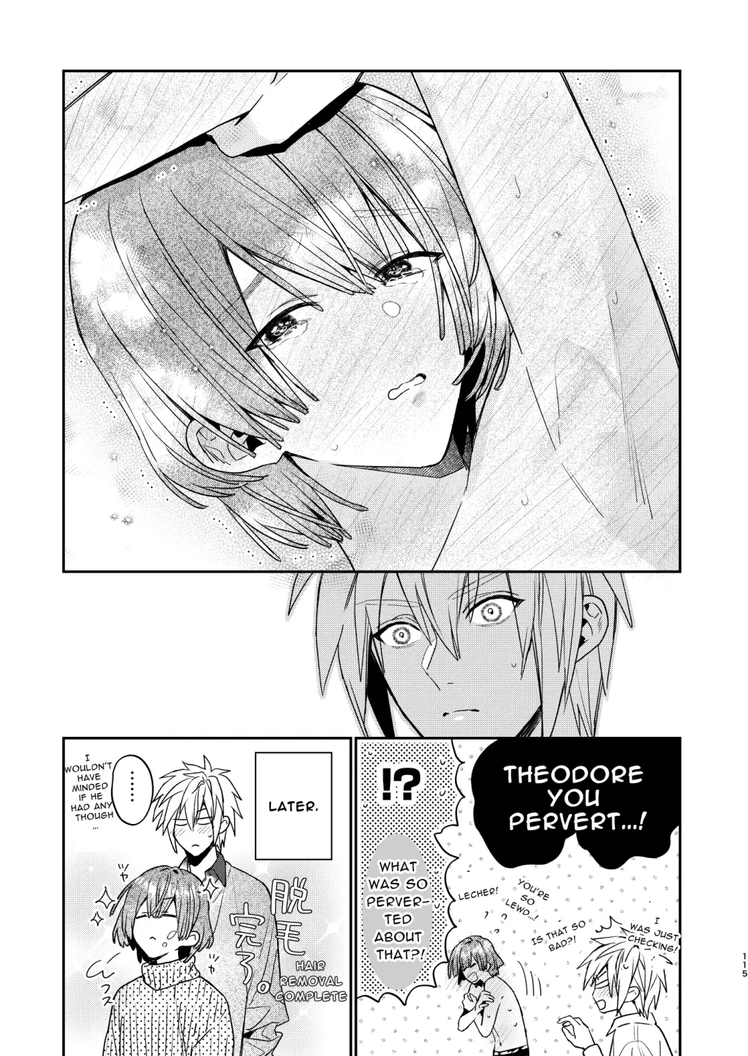 [Oova Akiru] Tensei Mob wa BL-gee no Sekai de Hamerare Kouryakusaremashita!? 3 | Sex with the Love Interest! But I'm an NPC! 3 Fhentai - Page 115