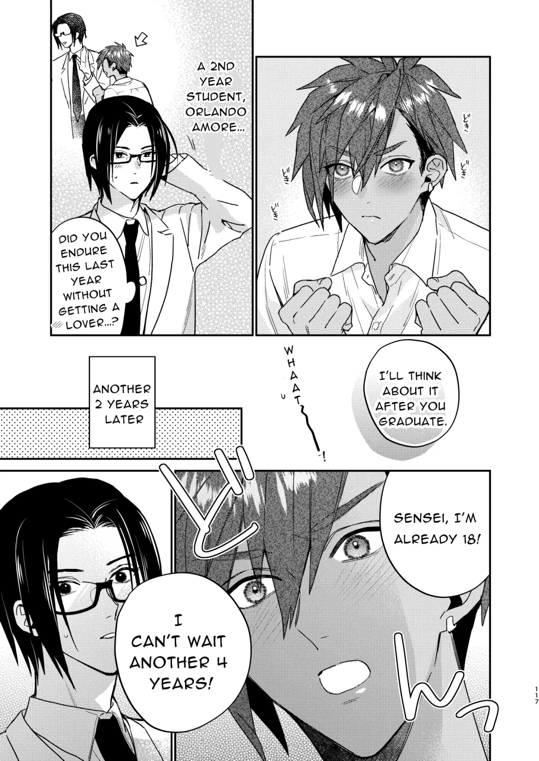 [Oova Akiru] Tensei Mob wa BL-gee no Sekai de Hamerare Kouryakusaremashita!? 3 | Sex with the Love Interest! But I'm an NPC! 3 Fhentai - Page 117