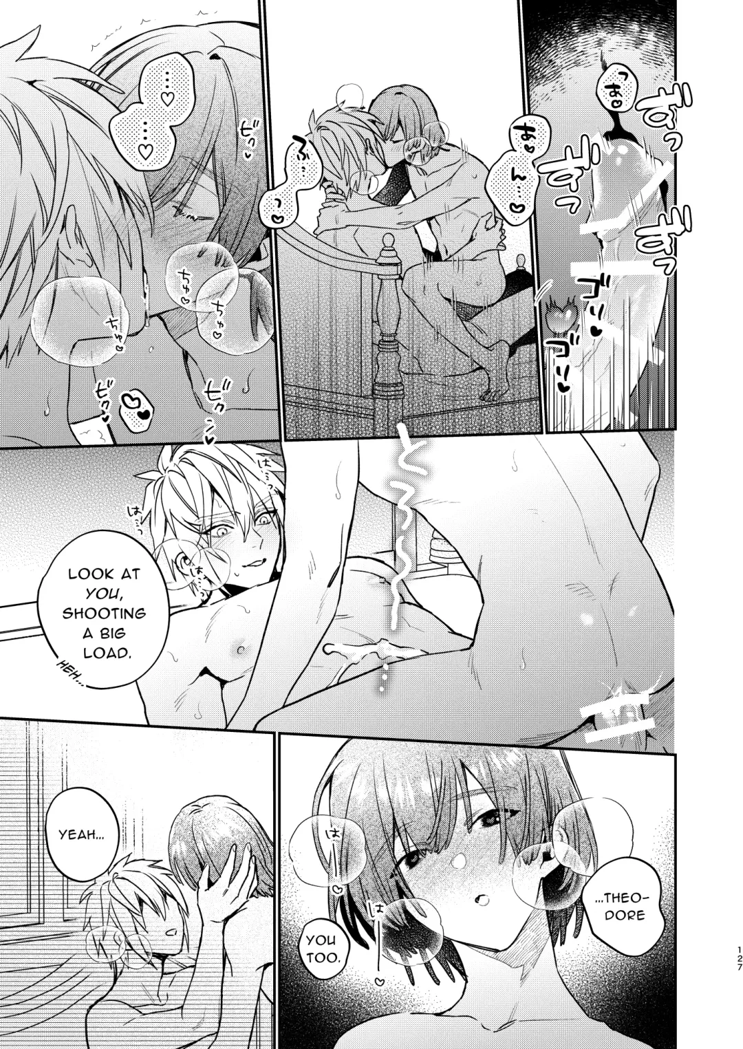 [Oova Akiru] Tensei Mob wa BL-gee no Sekai de Hamerare Kouryakusaremashita!? 3 | Sex with the Love Interest! But I'm an NPC! 3 Fhentai - Page 127