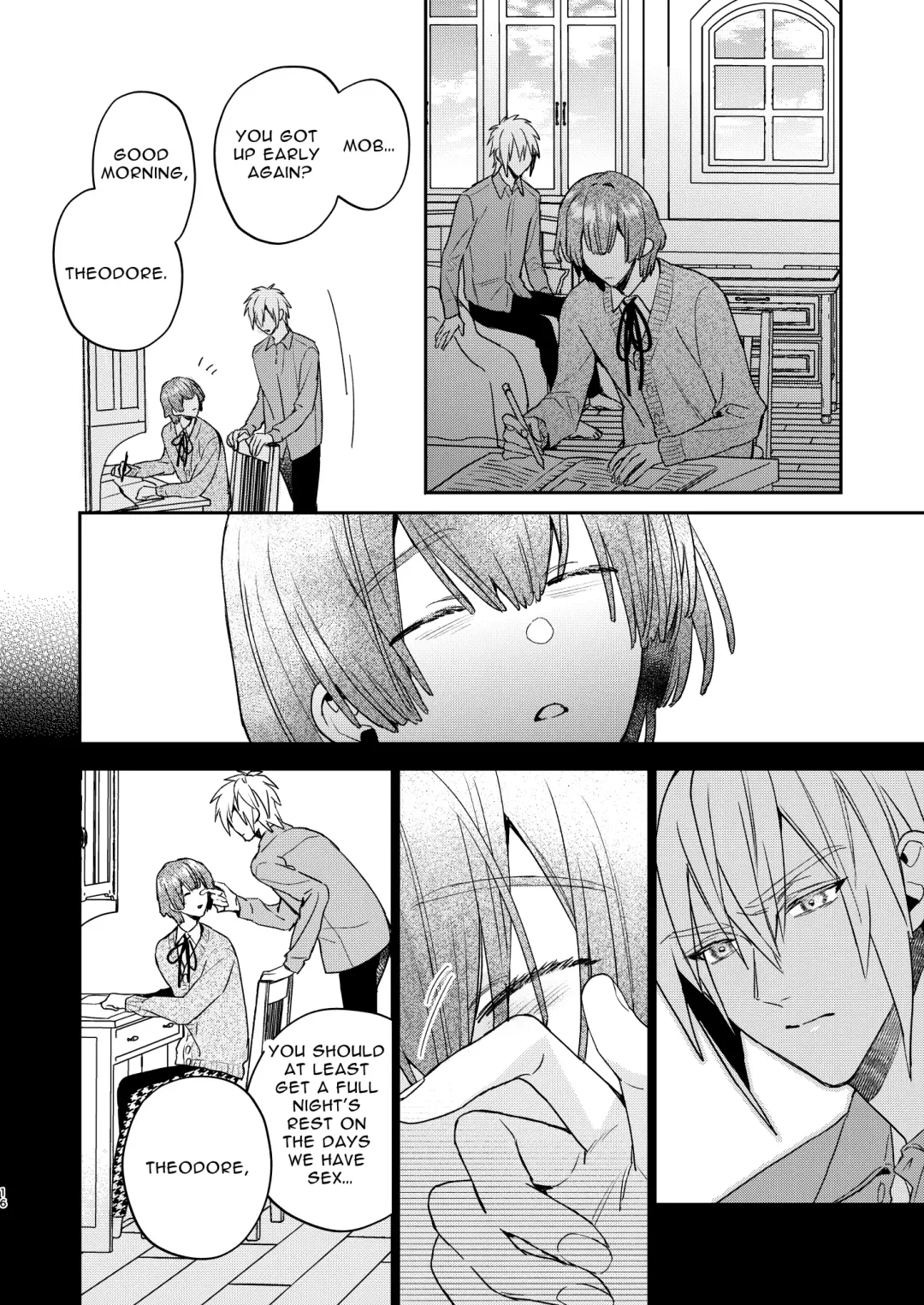 [Oova Akiru] Tensei Mob wa BL-gee no Sekai de Hamerare Kouryakusaremashita!? 3 | Sex with the Love Interest! But I'm an NPC! 3 Fhentai - Page 16