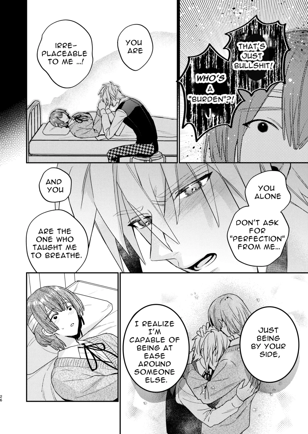 [Oova Akiru] Tensei Mob wa BL-gee no Sekai de Hamerare Kouryakusaremashita!? 3 | Sex with the Love Interest! But I'm an NPC! 3 Fhentai - Page 26