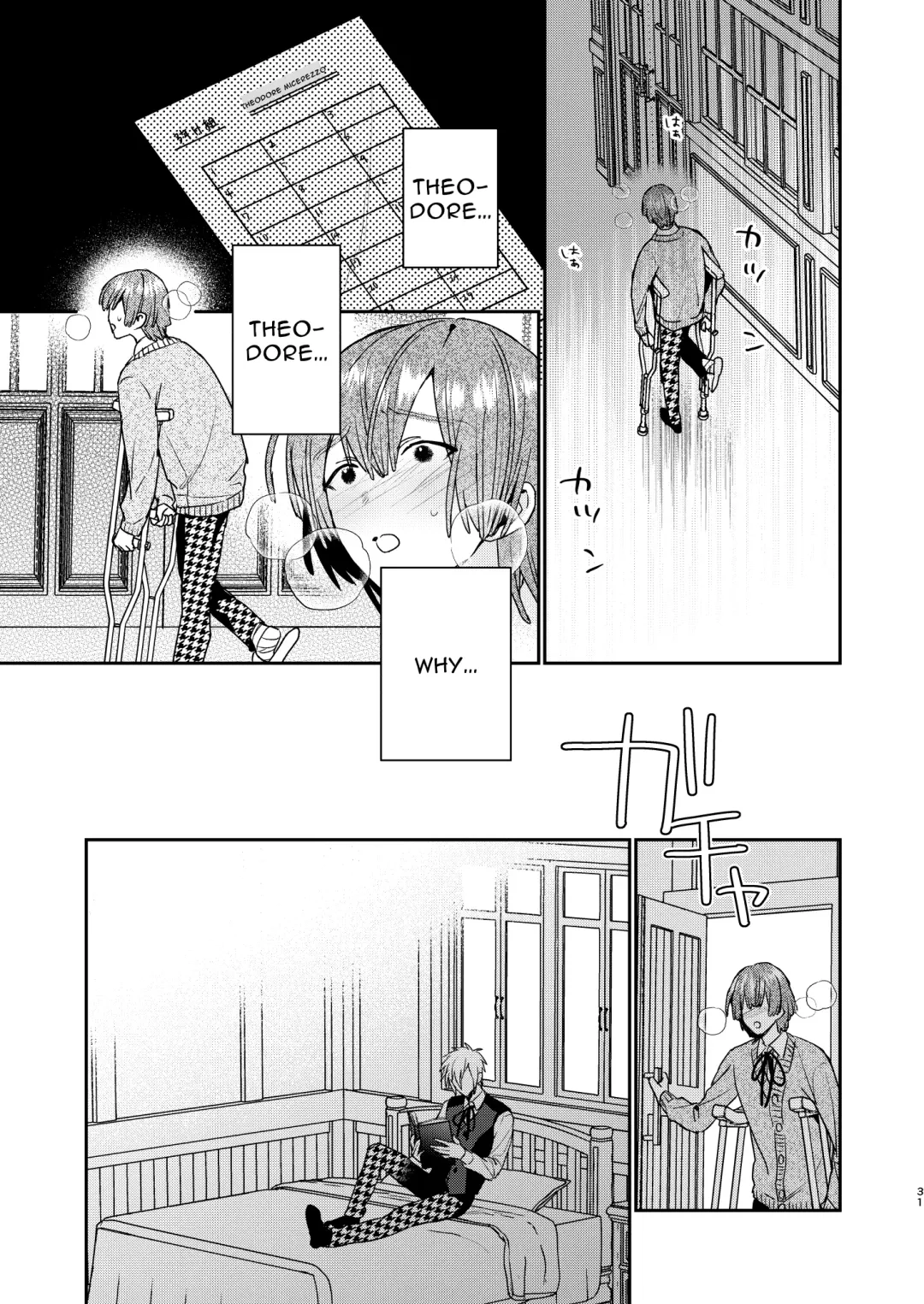 [Oova Akiru] Tensei Mob wa BL-gee no Sekai de Hamerare Kouryakusaremashita!? 3 | Sex with the Love Interest! But I'm an NPC! 3 Fhentai - Page 31