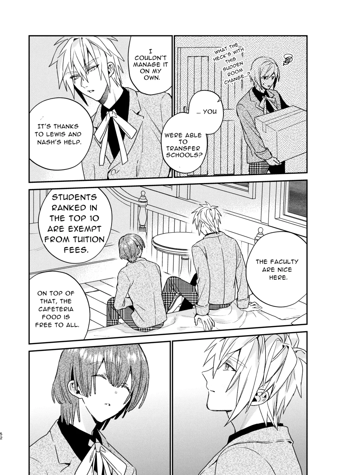 [Oova Akiru] Tensei Mob wa BL-gee no Sekai de Hamerare Kouryakusaremashita!? 3 | Sex with the Love Interest! But I'm an NPC! 3 Fhentai - Page 52
