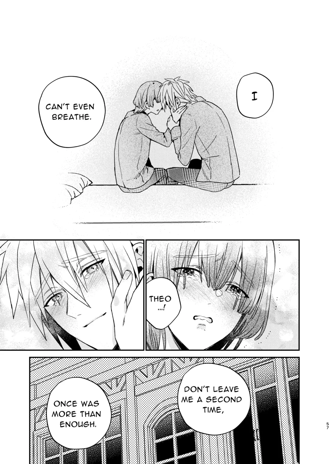 [Oova Akiru] Tensei Mob wa BL-gee no Sekai de Hamerare Kouryakusaremashita!? 3 | Sex with the Love Interest! But I'm an NPC! 3 Fhentai - Page 57