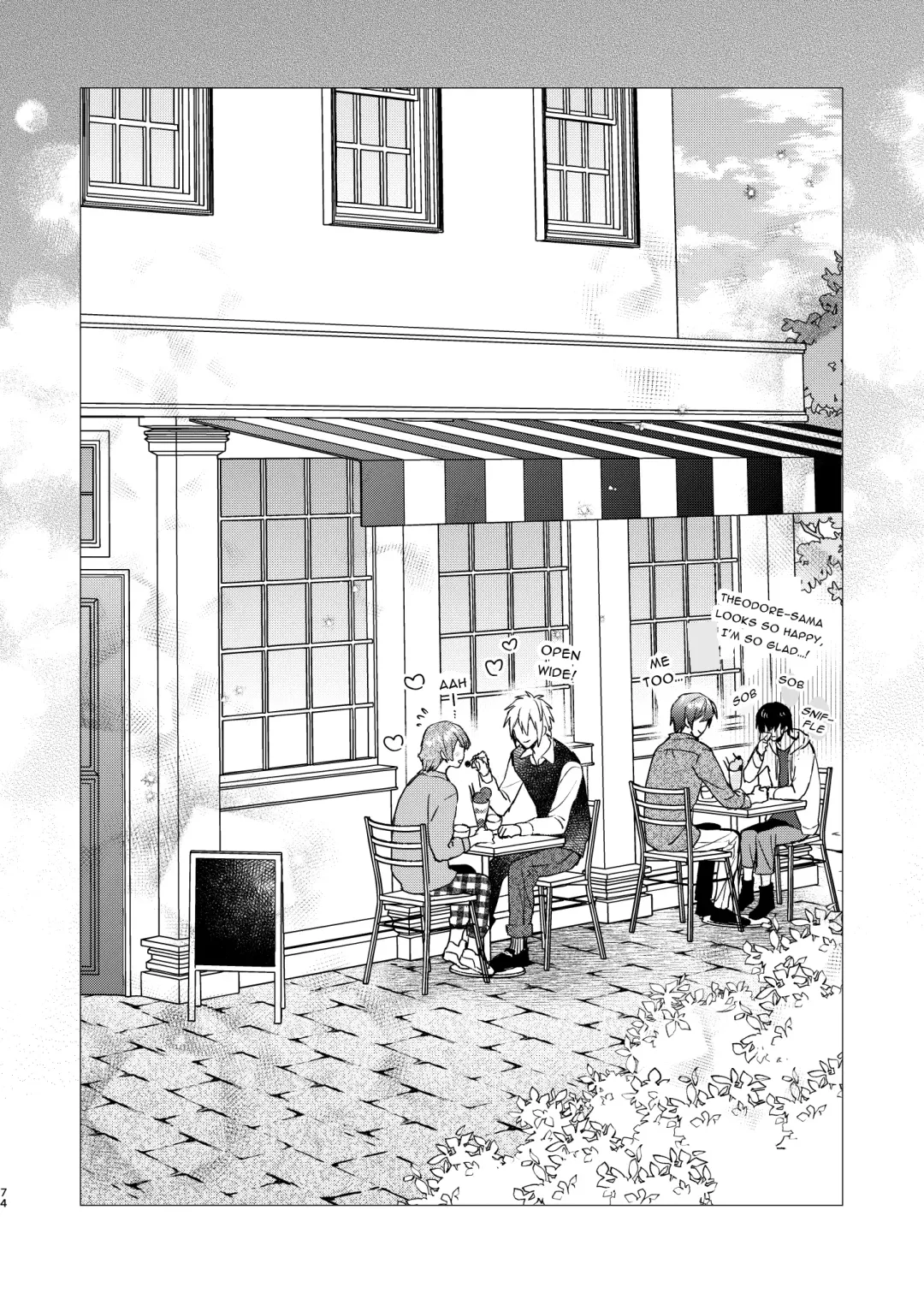 [Oova Akiru] Tensei Mob wa BL-gee no Sekai de Hamerare Kouryakusaremashita!? 3 | Sex with the Love Interest! But I'm an NPC! 3 Fhentai - Page 74