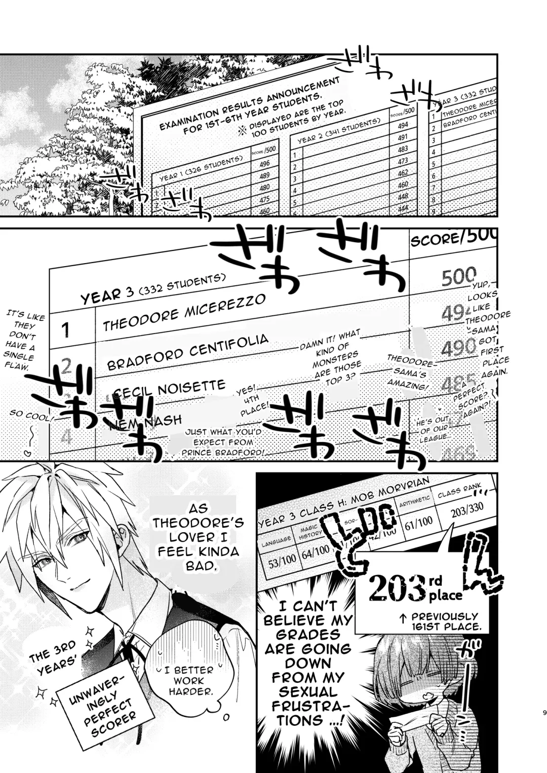 [Oova Akiru] Tensei Mob wa BL-gee no Sekai de Hamerare Kouryakusaremashita!? 3 | Sex with the Love Interest! But I'm an NPC! 3 Fhentai - Page 9