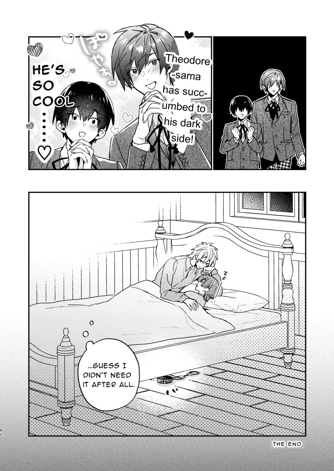 [Oova Akiru] Tensei Mob wa BL-gee no Sekai de Hamerare Kouryakusaremashita!? 3 | Sex with the Love Interest! But I'm an NPC! 3 Fhentai - Page 92