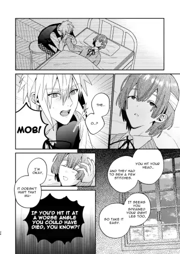 [Oova Akiru] Tensei Mob wa BL-gee no Sekai de Hamerare Kouryakusaremashita!? 3 | Sex with the Love Interest! But I'm an NPC! 3 Fhentai - Page 24
