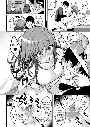 [Menoko] Senpai no Oppai ~Gaman Hen~ Fhentai - Page 8