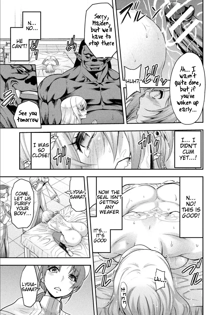 [Yamada Gogogo] ERONA 2 Orc no Inmon ni Modaeshi Miko no Nare no Hate Gowa "Fuuin Kaijo" Fhentai - Page 9