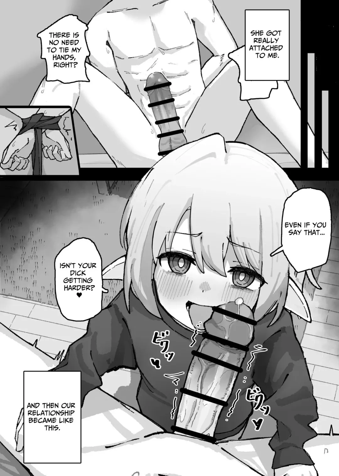 [Kayashishi] Mesugaki Elf o Mechakucha ni Suru Hanashi | Elf Girl Gets Rekt Fhentai - Page 6