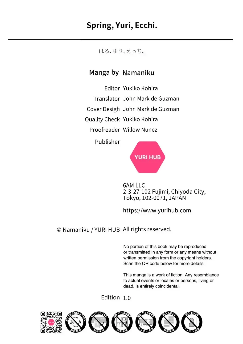 [Kisaragi Sonami - Namaniku] Haru, Yuri, Ecchi. | Spring, Yuri, Ecchi. Fhentai - Page 15