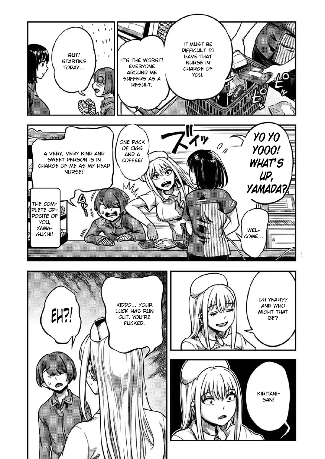 [Kameyama Shiruko] Sakusei Byoutou ~Seikaku Saiaku no Nurse shika Inai Byouin de Shasei Kanri Seikatsu~ Ch. 7 | Life in a Hospital With Only the Worst Nurses! Ch. 7 Fhentai - Page 14