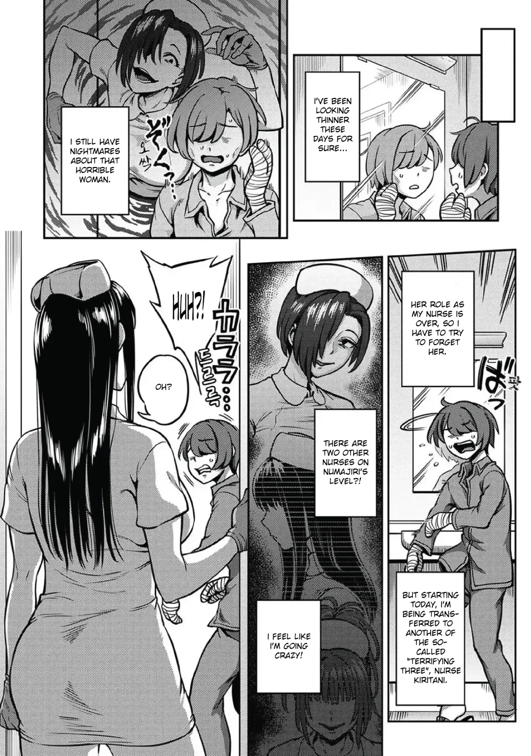 [Kameyama Shiruko] Sakusei Byoutou ~Seikaku Saiaku no Nurse shika Inai Byouin de Shasei Kanri Seikatsu~ Ch. 7 | Life in a Hospital With Only the Worst Nurses! Ch. 7 Fhentai - Page 6
