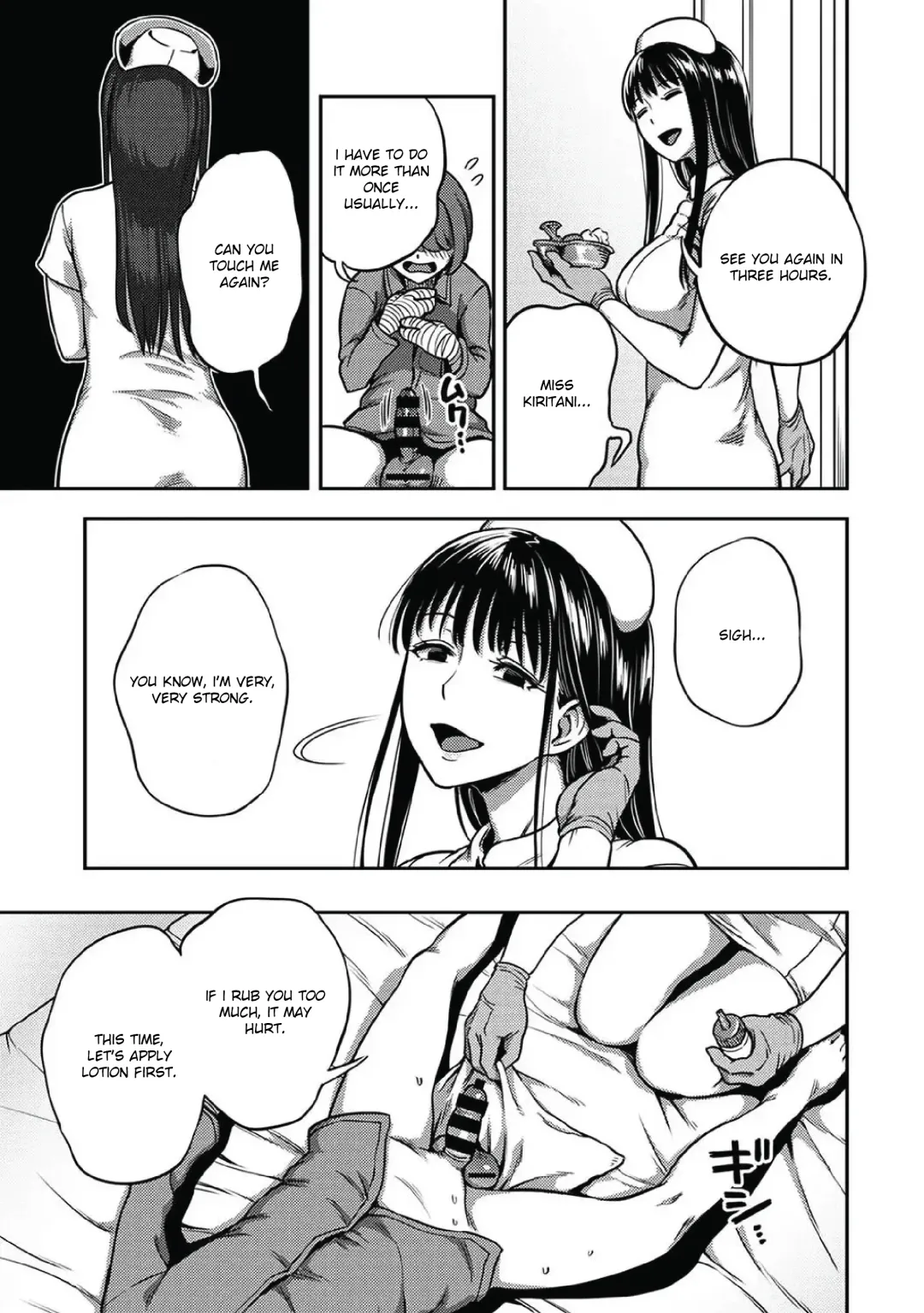 [Kameyama Shiruko] Sakusei Byoutou ~Seikaku Saiaku no Nurse shika Inai Byouin de Shasei Kanri Seikatsu~ Ch. 7 | Life in a Hospital With Only the Worst Nurses! Ch. 7 Fhentai - Page 9