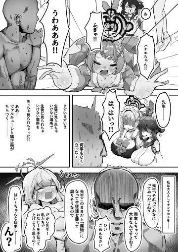 [Kinzoku Koutaku] SCHALE Omanko Iinkai ~Puni Loli Kyonyuu Gohoushi Niku Onaho~ Fhentai - Page 6