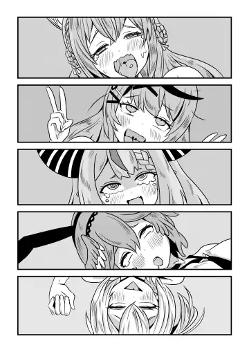 [Misutake] Eeh! Konya wa holoX no Fan Meeting?! Deru no ka? "Wagahai" mo!? Fhentai - Page 51