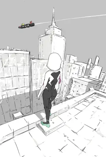 [Aporon] Haramase Gwen-chan | Impregnated Gwen Fhentai - Page 8