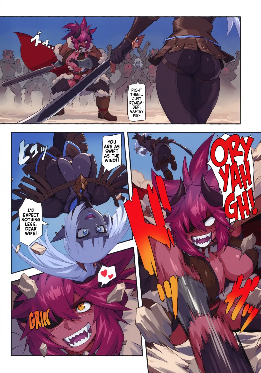[Mikoyan] Ogre tai Dark Elf III | Ogre Vs Dark Elf 3 Fhentai - Page 7