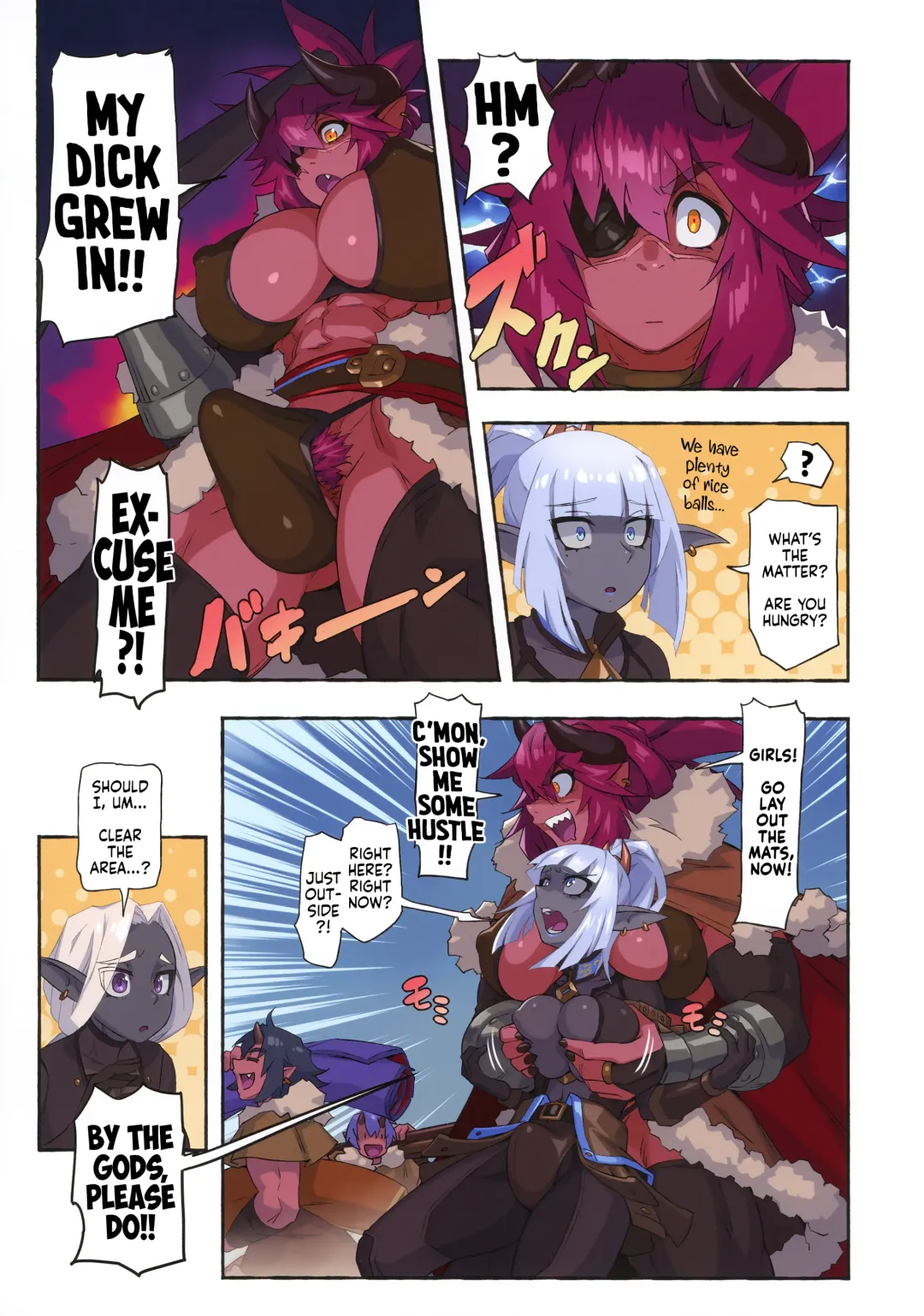 [Mikoyan] Ogre tai Dark Elf III | Ogre Vs Dark Elf 3 Fhentai - Page 9