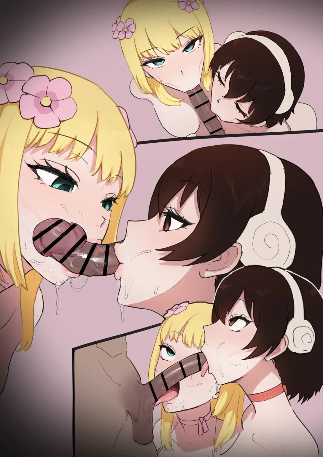 [Giga] Kohaku x Yuzuriha Ibara ni Toraerare Seishori Tsuma ni Fhentai - Page 12