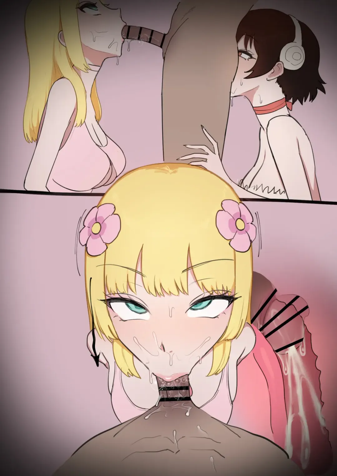 [Giga] Kohaku x Yuzuriha Ibara ni Toraerare Seishori Tsuma ni Fhentai - Page 14