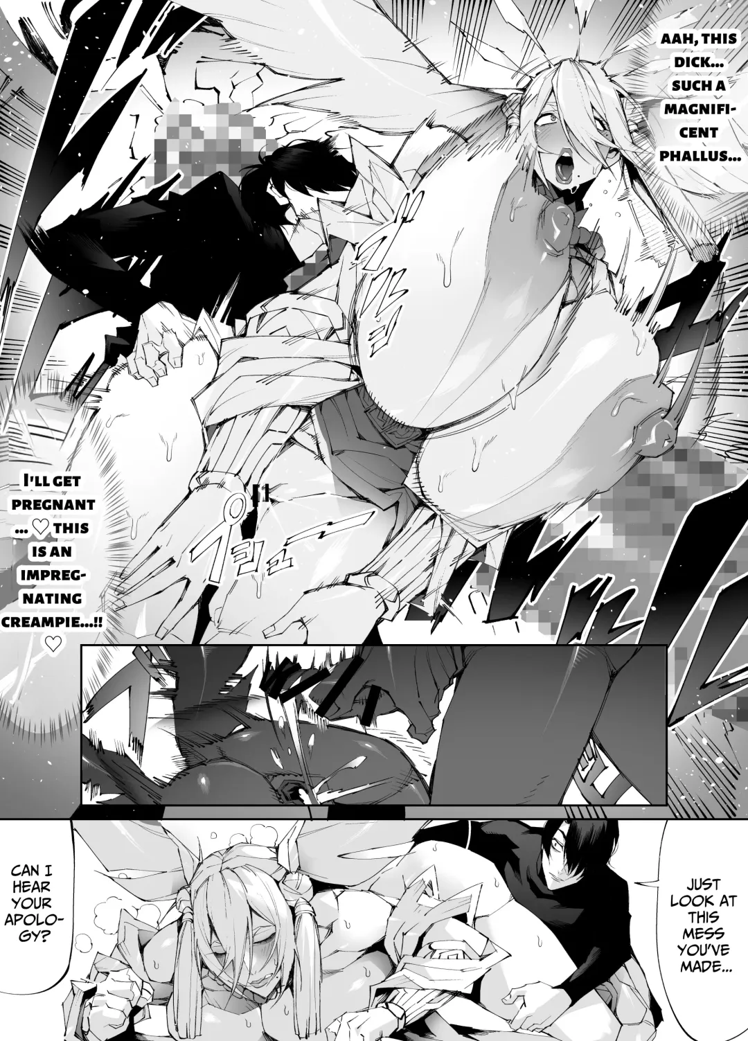 [Pobotto] Kyokon Tensei -Seiki Shijou Shugi na Isekai ni Tensei shita no de Bakunyuu Bijo to Hame Makuri- Fhentai - Page 10