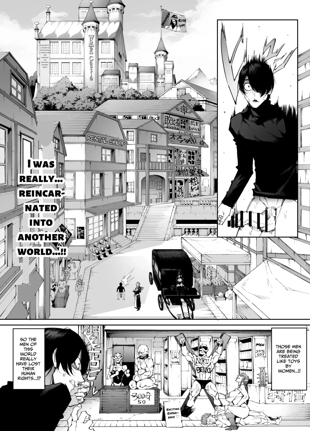 [Pobotto] Kyokon Tensei -Seiki Shijou Shugi na Isekai ni Tensei shita no de Bakunyuu Bijo to Hame Makuri- Fhentai - Page 13