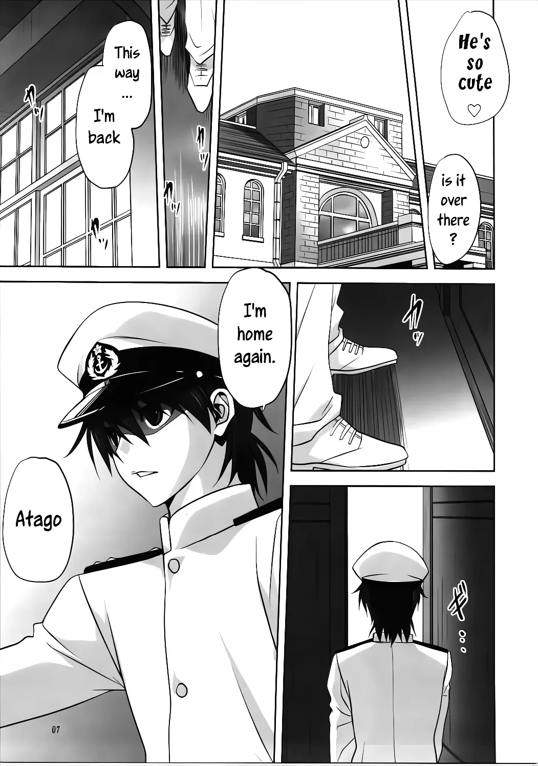 [Mitarashi Kousei] Kanmusu to Issho -Atago Hen- Fhentai - Page 6