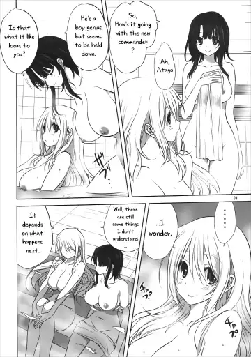 [Mitarashi Kousei] Kanmusu to Issho -Atago Hen- Fhentai - Page 3