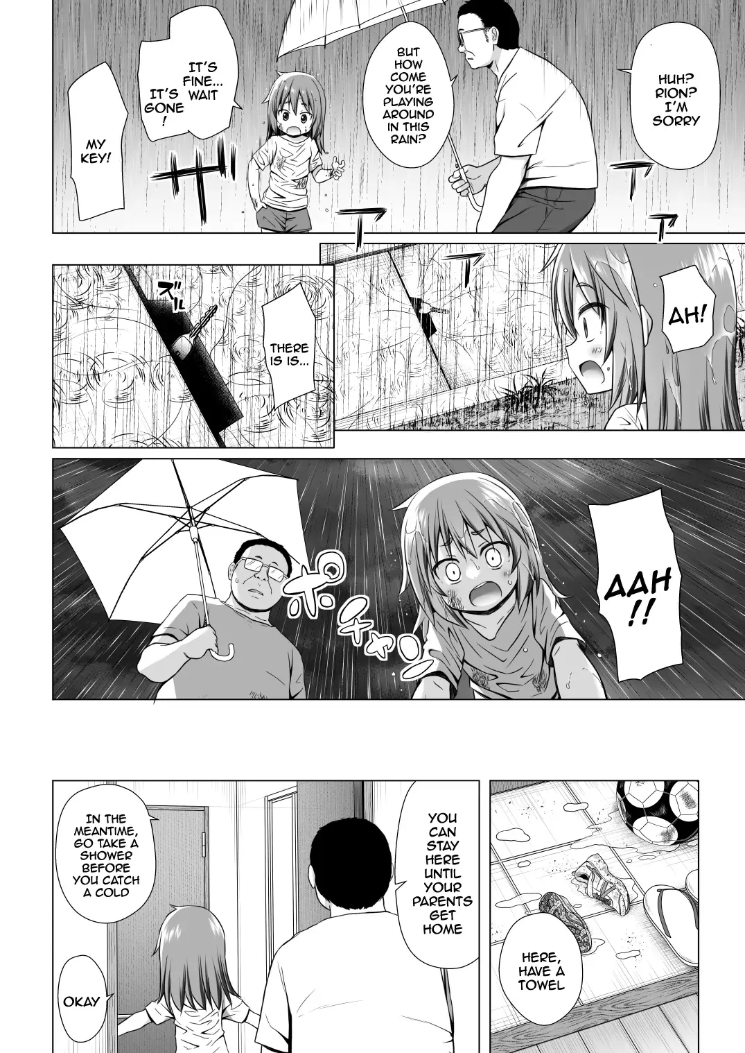 [Yukino Minato] Warabe Danchi no Rion-chan | Rion-chan The Girl Next Door Fhentai - Page 3