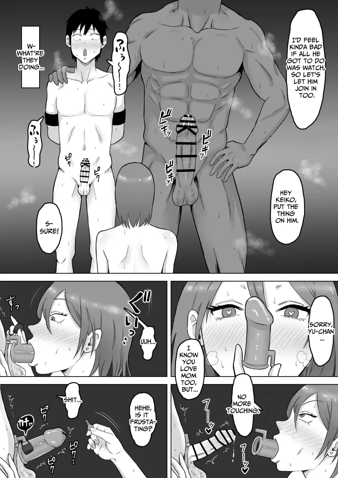 [Miyamoto Muga] Haha Banare 2 - They cuckold my mother | Mom's Separation 2 Fhentai - Page 39