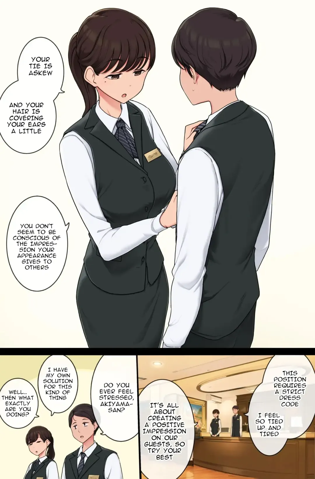 [Wakamatsu] Fudan Midashinami ni Kibishii Senpai ga Ura de wa Ero Ishou Kiru no ga Daisuki datta Hanashi | A story about a senior who is usually strict about appearance, but loves to wear sexy costumes in private Fhentai - Page 2