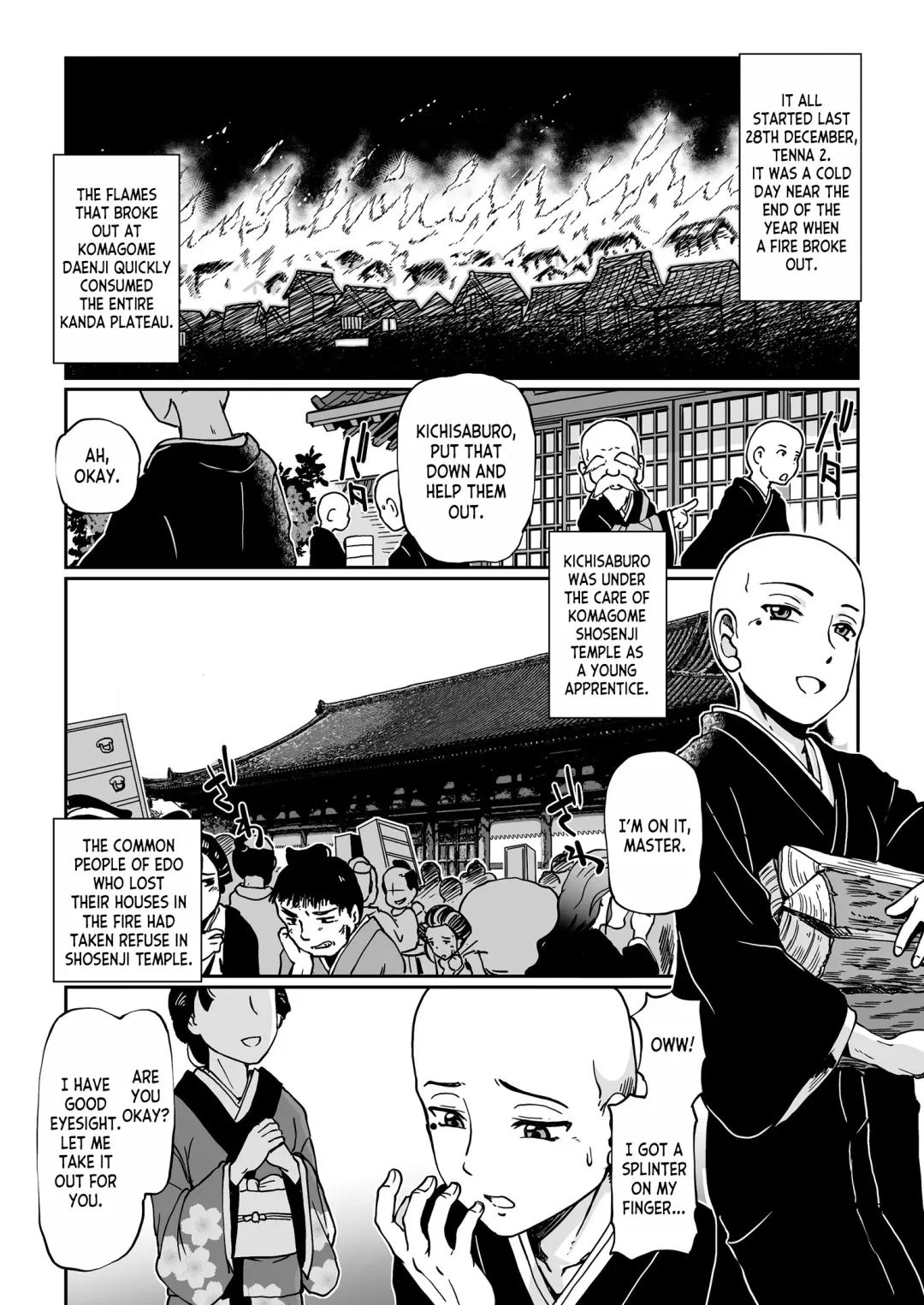 [Sumino Yuuji] Yaoya Oshichi Ibun | The Strange Tale Greengrocer Oshichi Fhentai - Page 2