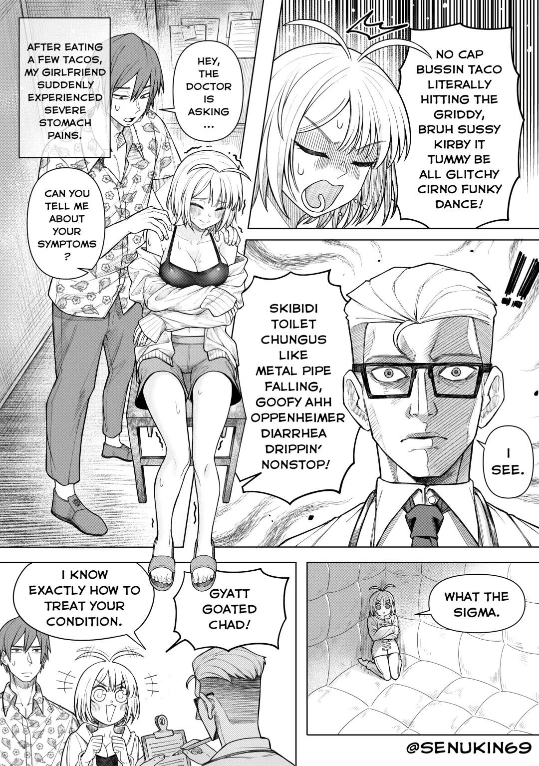 [Hornee Borgar] Brainrot Girlfriend Fhentai - Page 11