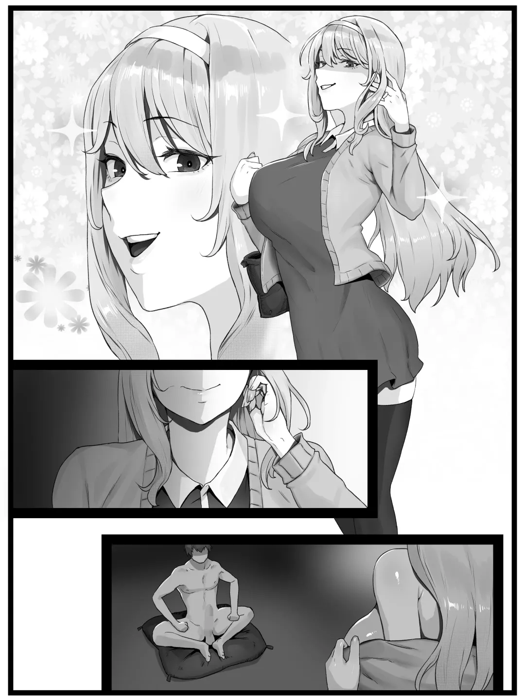 Yokkyuu Fuman no Kinpatsu Hitozuma o Izanatte mitara Akkenaku Chinochi shimashita | 嘗試遨請欲求不滿的金髮人妻後輕而易舉的讓她為雞雞墮落 Fhentai - Page 59