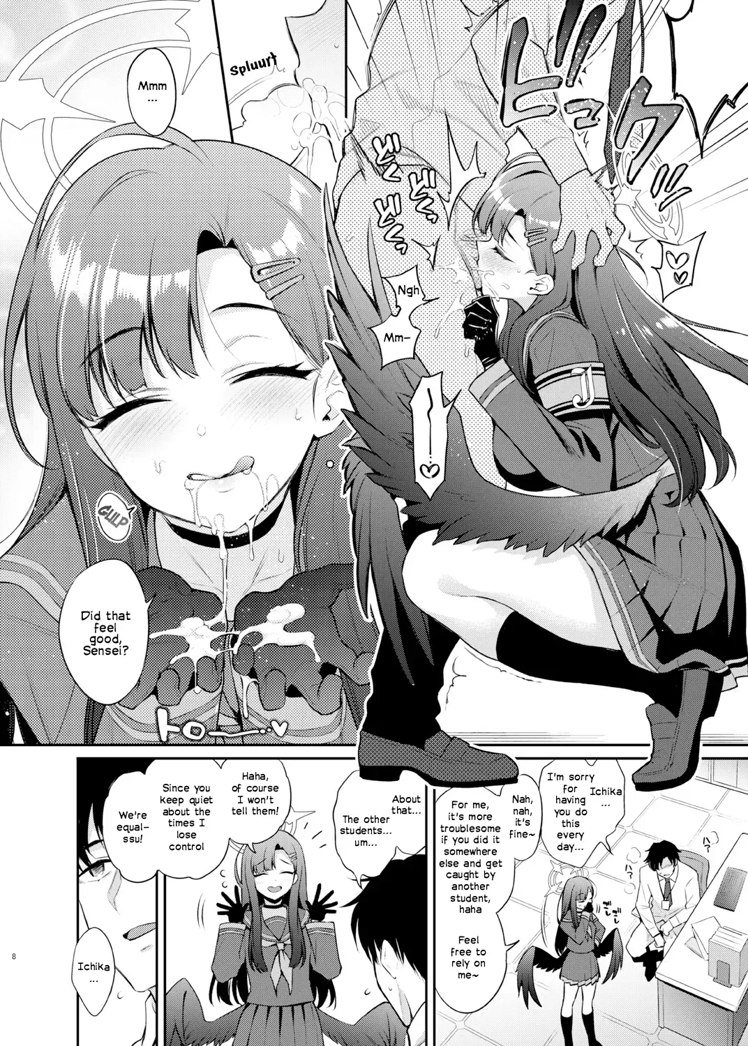 [Sasachinn] Sensei, Kyou mo Kore no Jikan ssu yo | Sensei, It's Time for You to Cum Today Too ♡ Fhentai - Page 8
