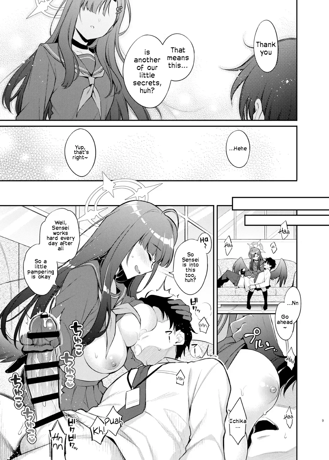 [Sasachinn] Sensei, Kyou mo Kore no Jikan ssu yo | Sensei, It's Time for You to Cum Today Too ♡ Fhentai - Page 9