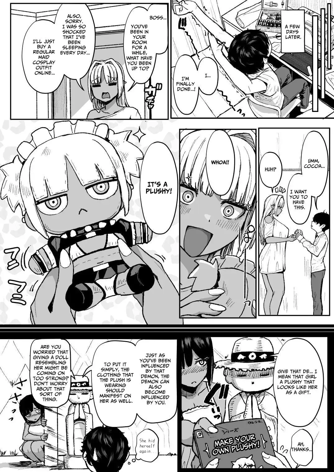 [Miyamoto Issa] Kuro Gal Maid Inma, Goshu O Kuu. 3 | Kuro-Gyaru Succubus Maid Devours Her Master 3 Fhentai - Page 3