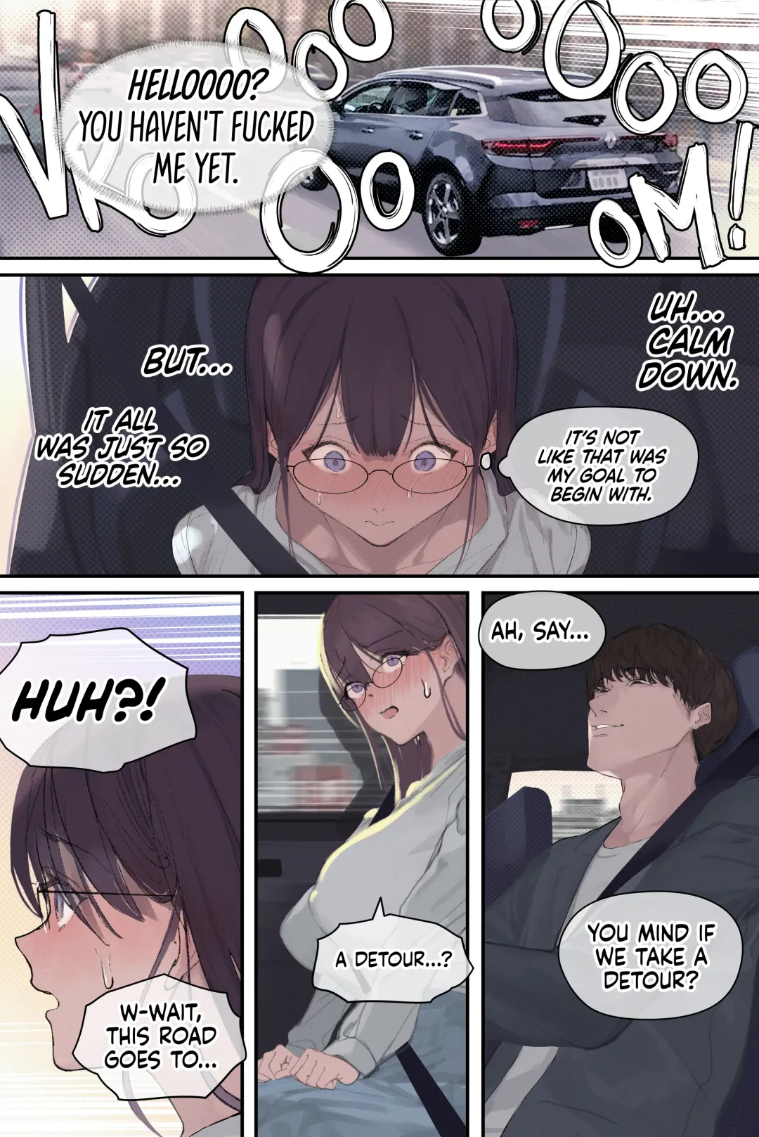 [Yomoda Yomo] Intelli Hitozuma Amamiya Touko Sensei no Hatsujou | Touko Amamiya: Wife, Scholar, Professor in HEAT (decensored) Fhentai - Page 42