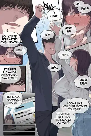 [Yomoda Yomo] Intelli Hitozuma Amamiya Touko Sensei no Hatsujou | Touko Amamiya: Wife, Scholar, Professor in HEAT (decensored) Fhentai - Page 22