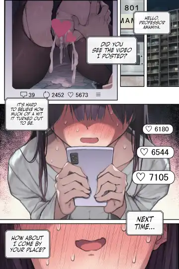 [Yomoda Yomo] Intelli Hitozuma Amamiya Touko Sensei no Hatsujou | Touko Amamiya: Wife, Scholar, Professor in HEAT (decensored) Fhentai - Page 56