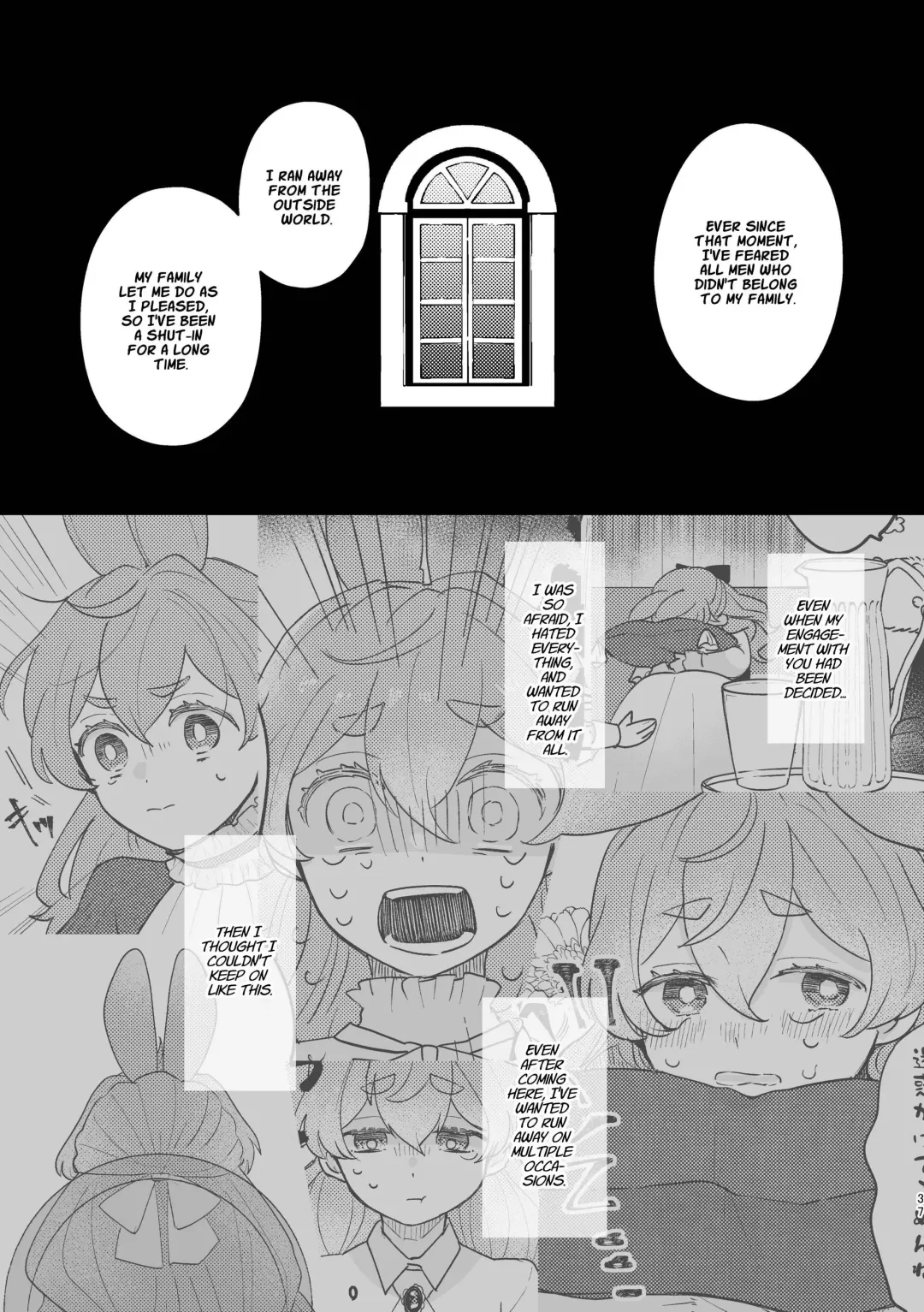[Sabakan] Usagi Reijou to Ookami Reisoku (Kouhen) | Omega Rabbit and Alpha Wolf Fhentai - Page 37