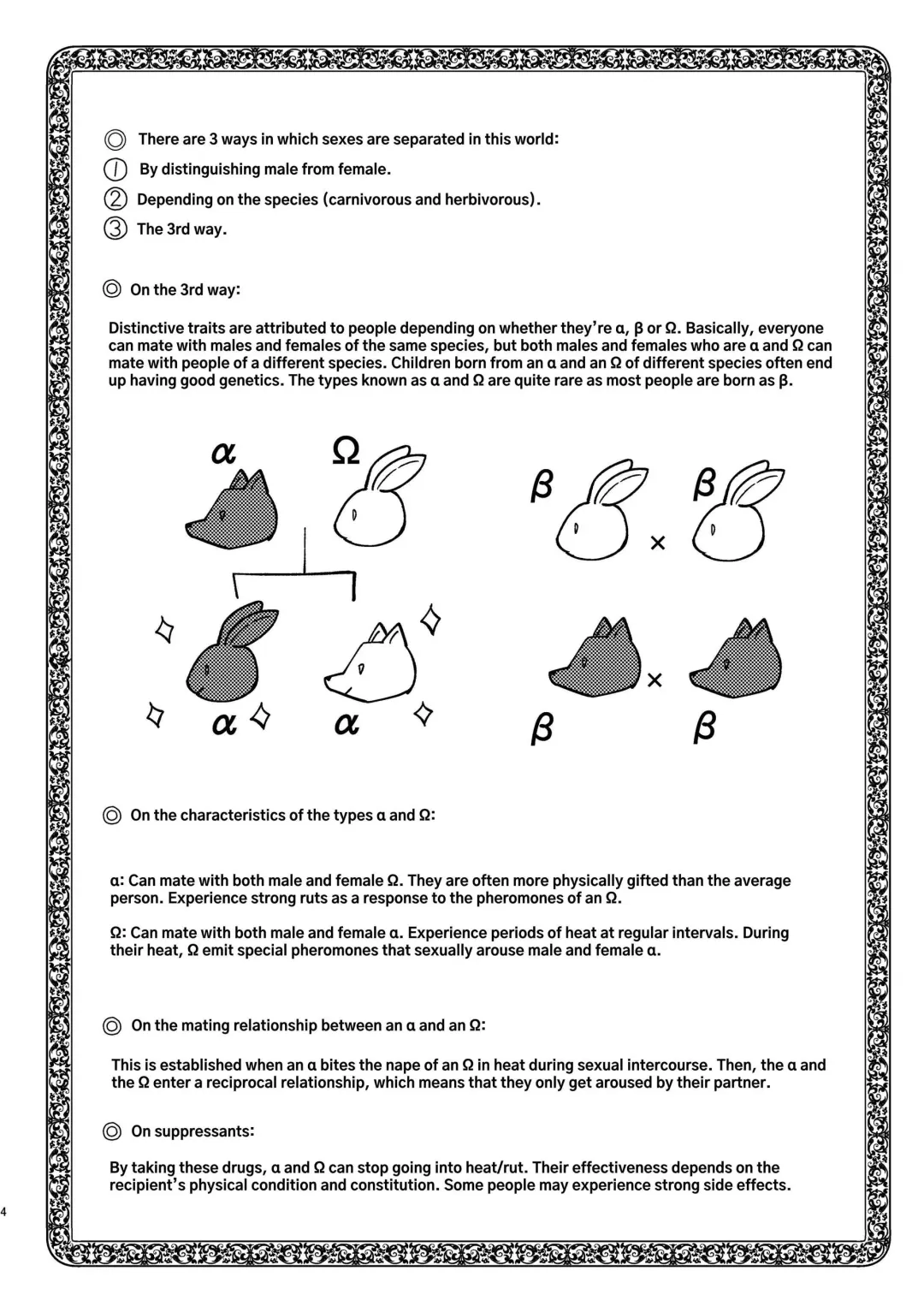 [Sabakan] Usagi Reijou to Ookami Reisoku (Kouhen) | Omega Rabbit and Alpha Wolf Fhentai - Page 4