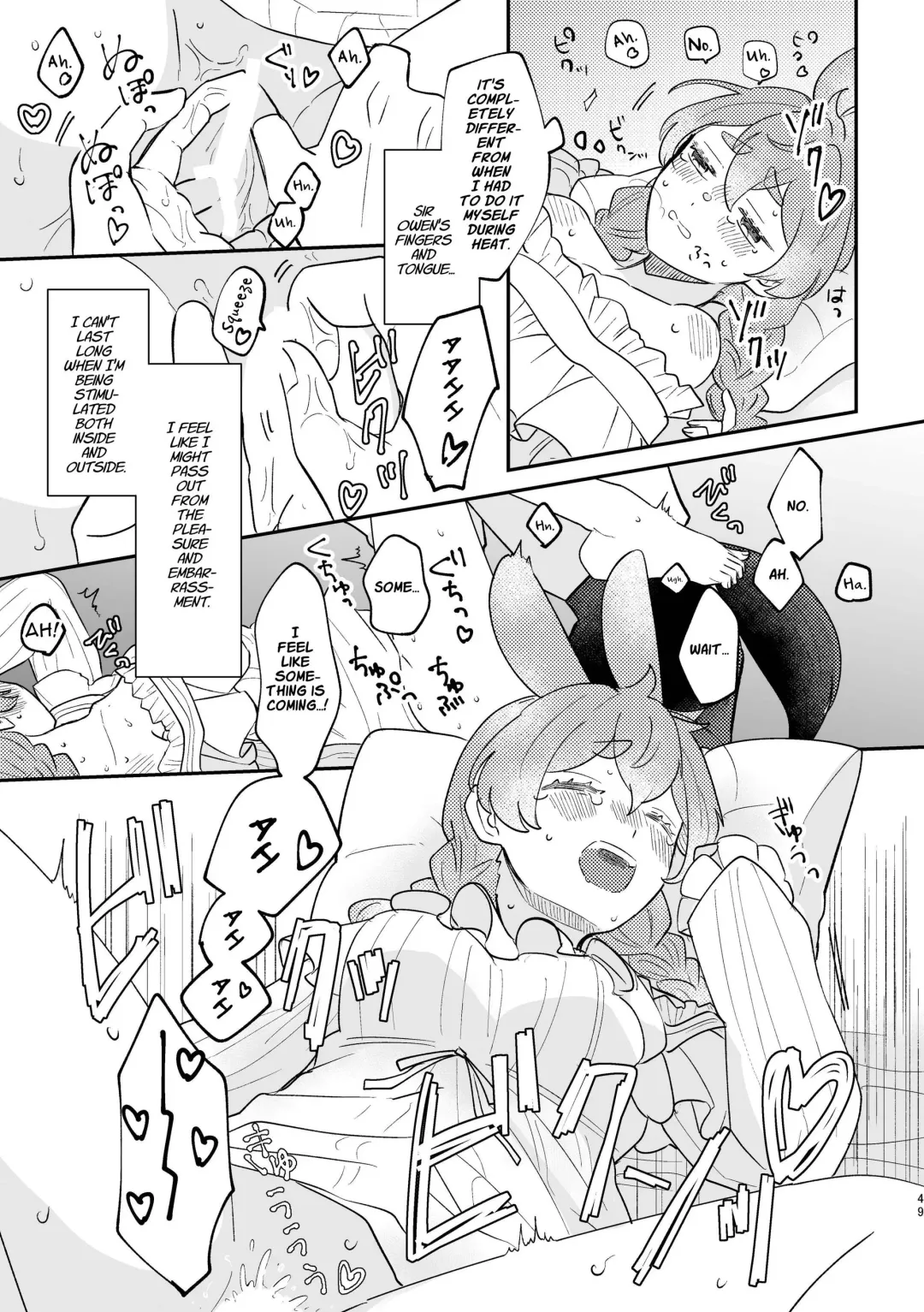 [Sabakan] Usagi Reijou to Ookami Reisoku (Kouhen) | Omega Rabbit and Alpha Wolf Fhentai - Page 49