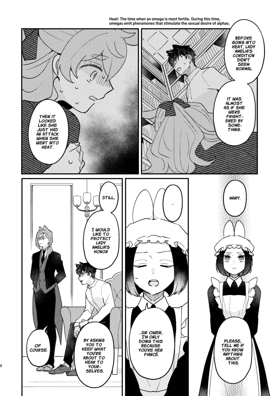 [Sabakan] Usagi Reijou to Ookami Reisoku (Kouhen) | Omega Rabbit and Alpha Wolf Fhentai - Page 6