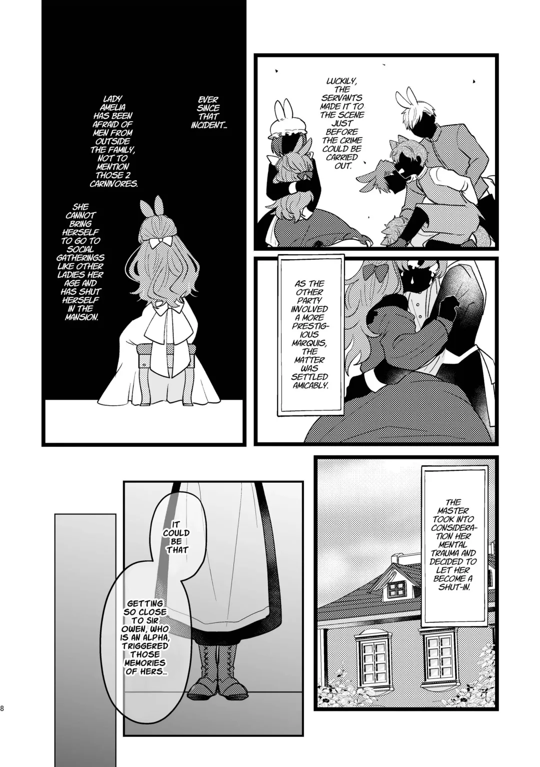 [Sabakan] Usagi Reijou to Ookami Reisoku (Kouhen) | Omega Rabbit and Alpha Wolf Fhentai - Page 8