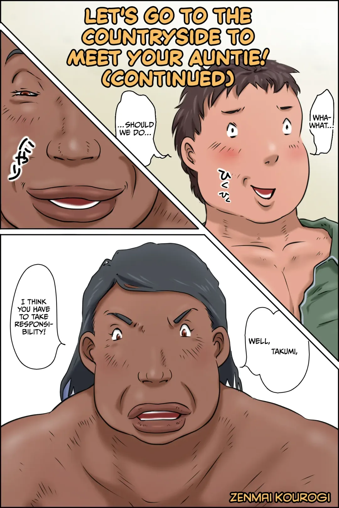 Oba-chan ni Ai ni Inaka ni Ikou! Fhentai - Page 1