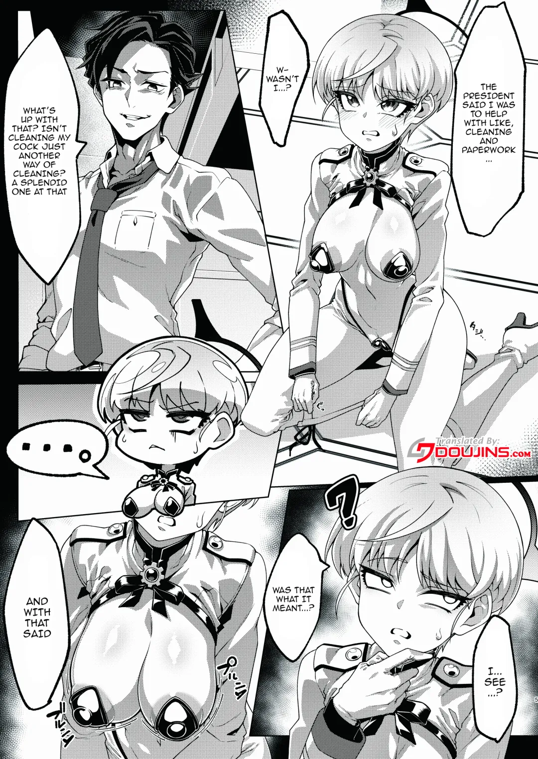 [Yoku Nita Tamago] Sensei no Souji Gakari...?? | In Charge of Sensei-Cleaning Duty... Fhentai - Page 4