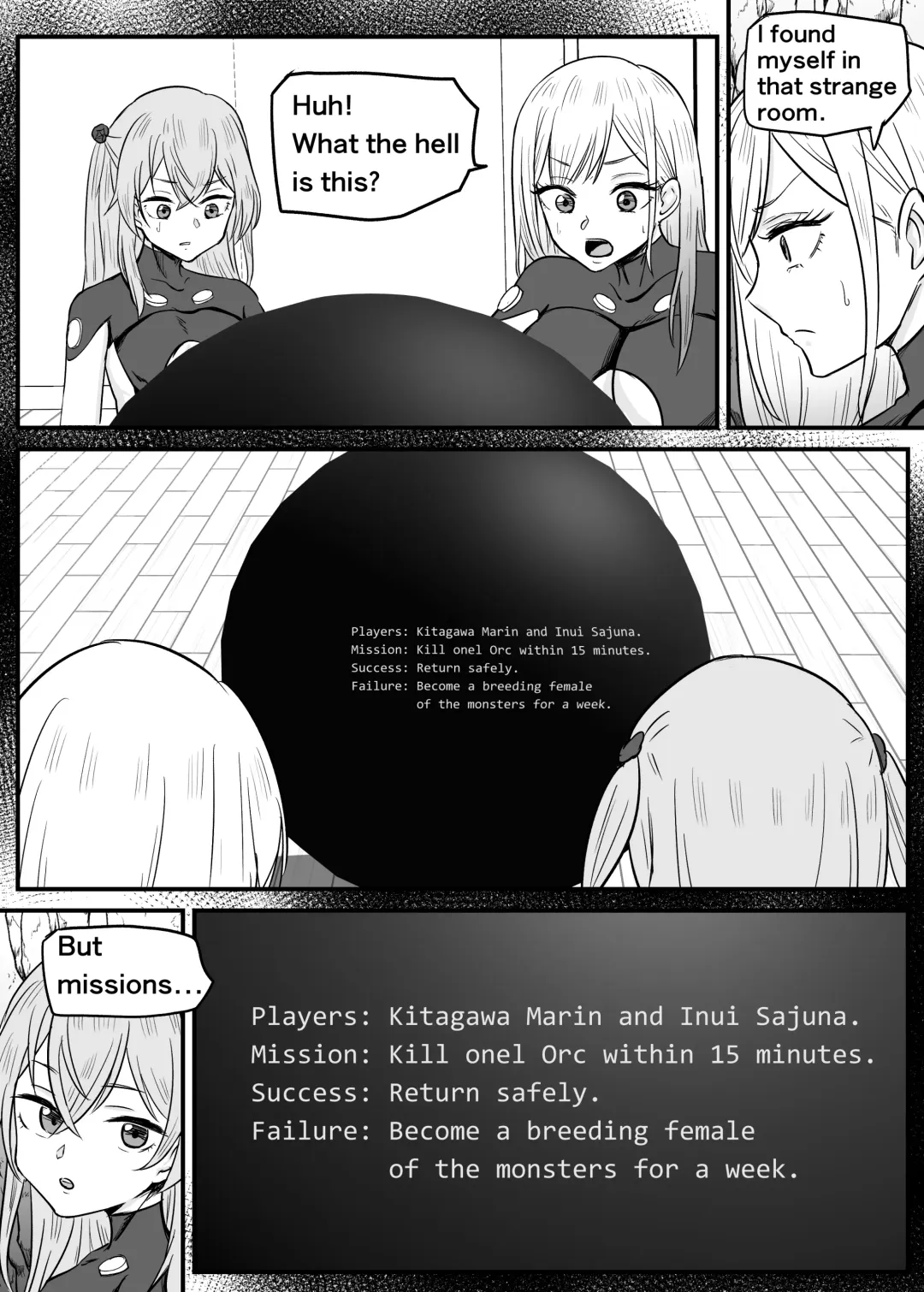 [1ch] My Dress-Up Darling Marin and SaJuna become monster breeding females Fhentai - Page 2